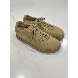 Birkenstock Bend Faded Khaki Suede Casual Sneakers Size 8 8.5 EU 39 Narrow